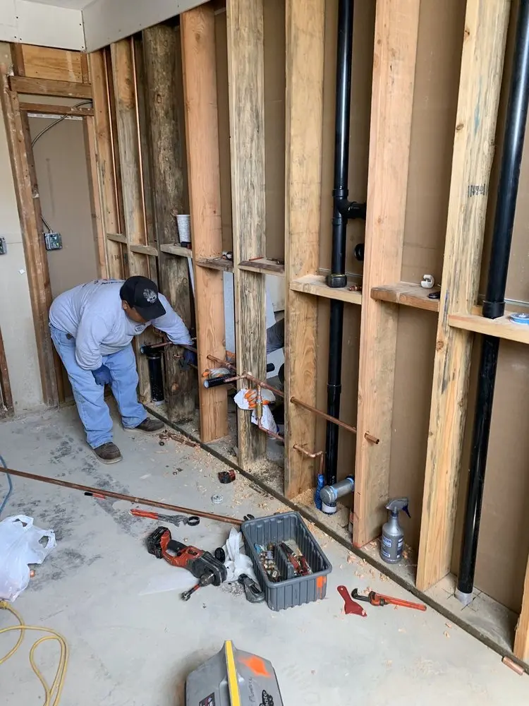 Commercial rough-in plumbing for Commercial Plumbing in West Concord